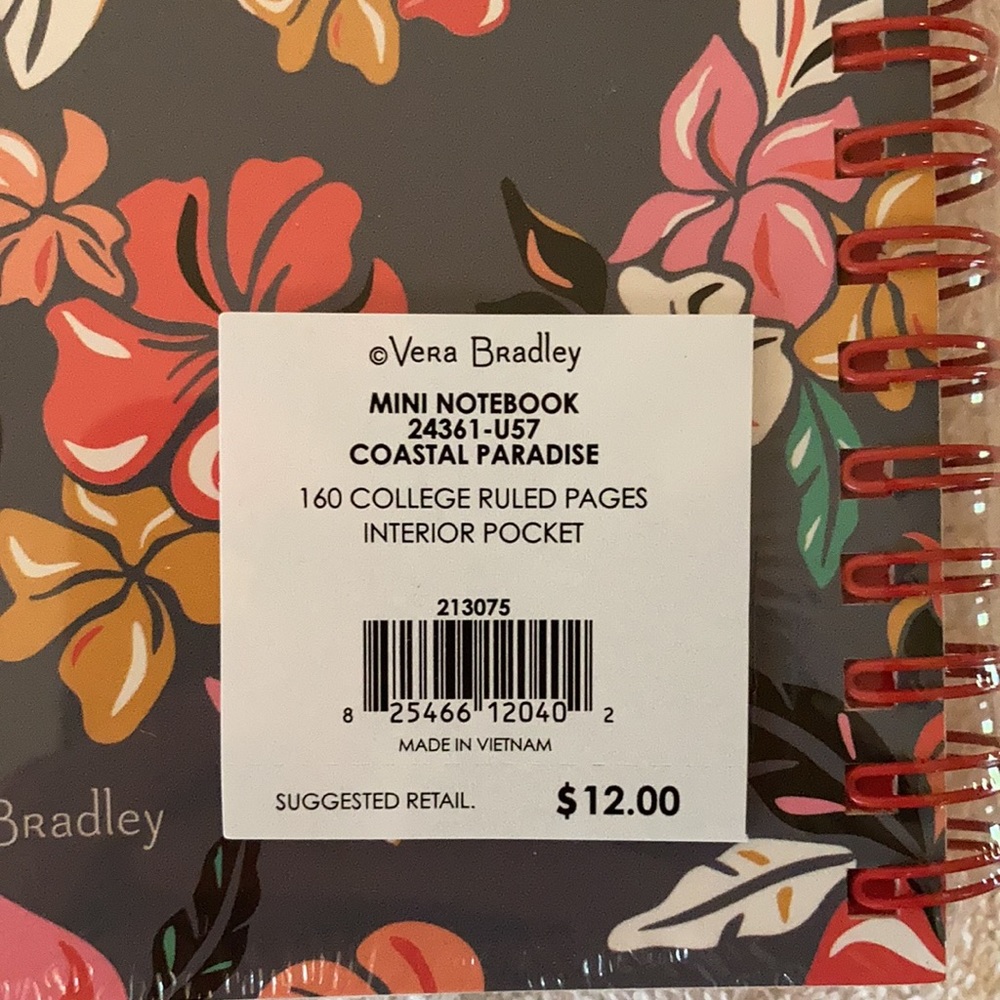 Sold. HP! Vera Bradley Notebook, Notepad, Gel Pen Set - Picture 4 of 10